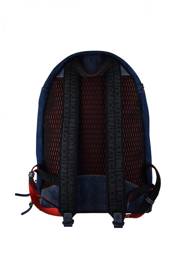 Christian Louboutin Men Backparis Miss Denim