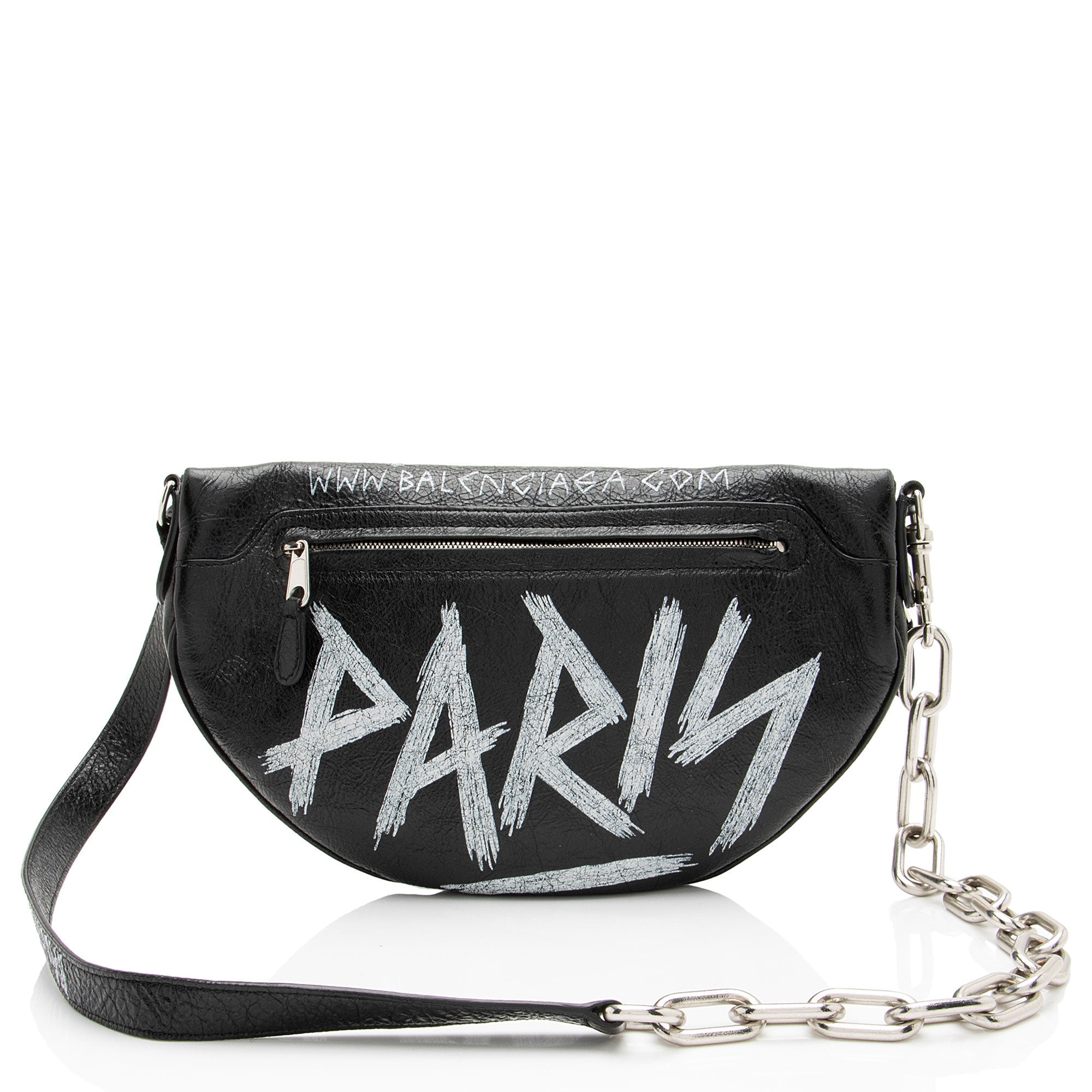 Balenciaga Agneau Graffiti Souvenir XS Belt Bag
