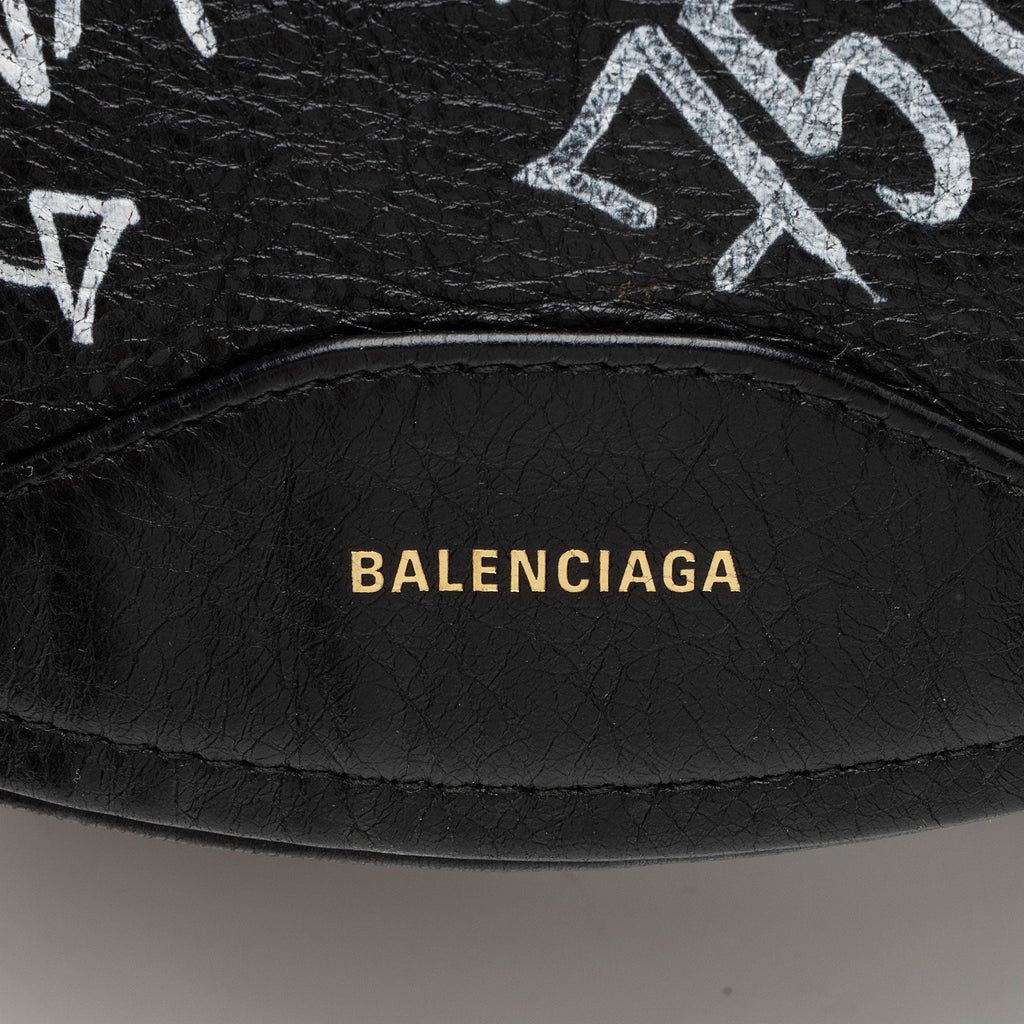 Balenciaga Agneau Graffiti Souvenir XS Belt Bag