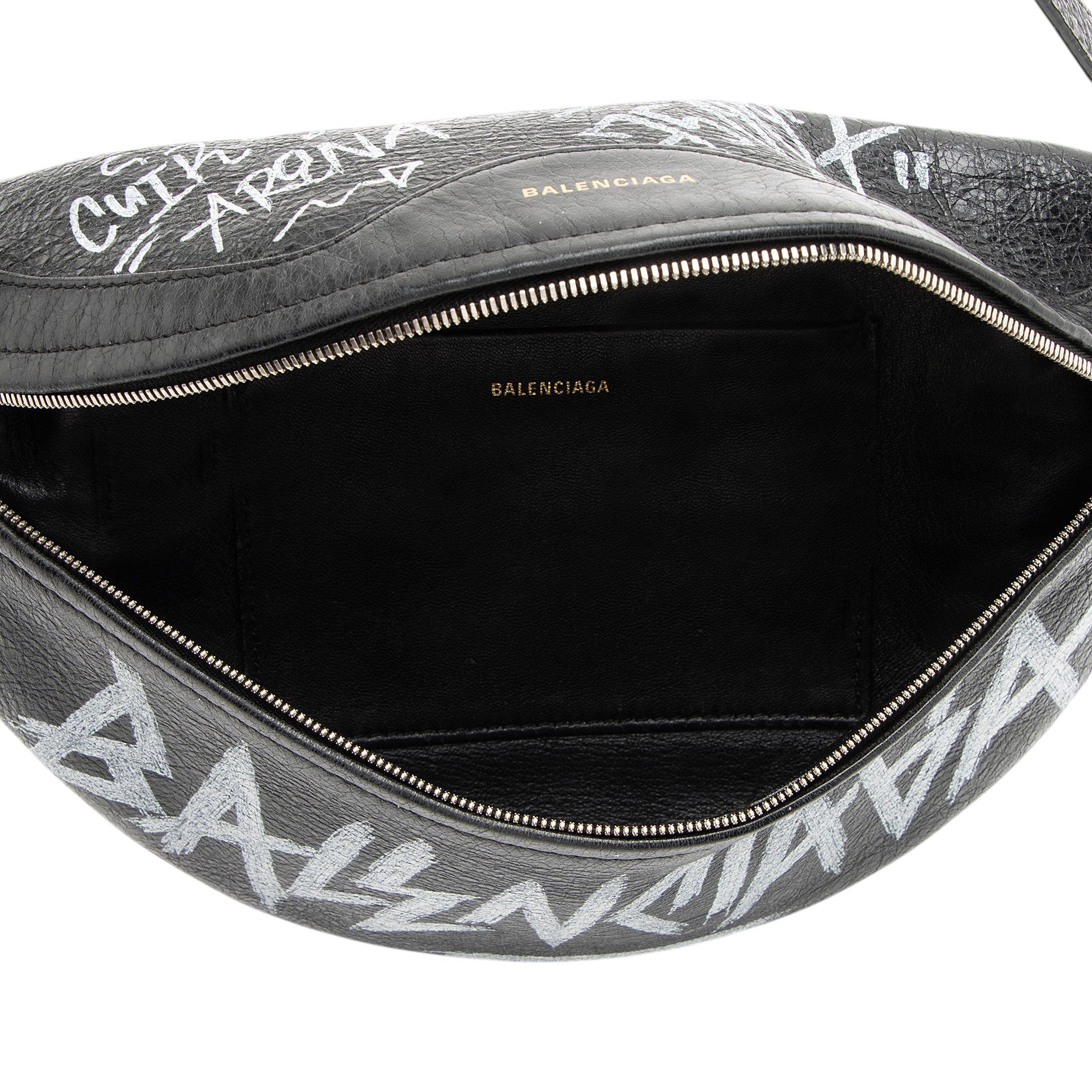 Balenciaga Agneau Graffiti Souvenir XS Belt Bag