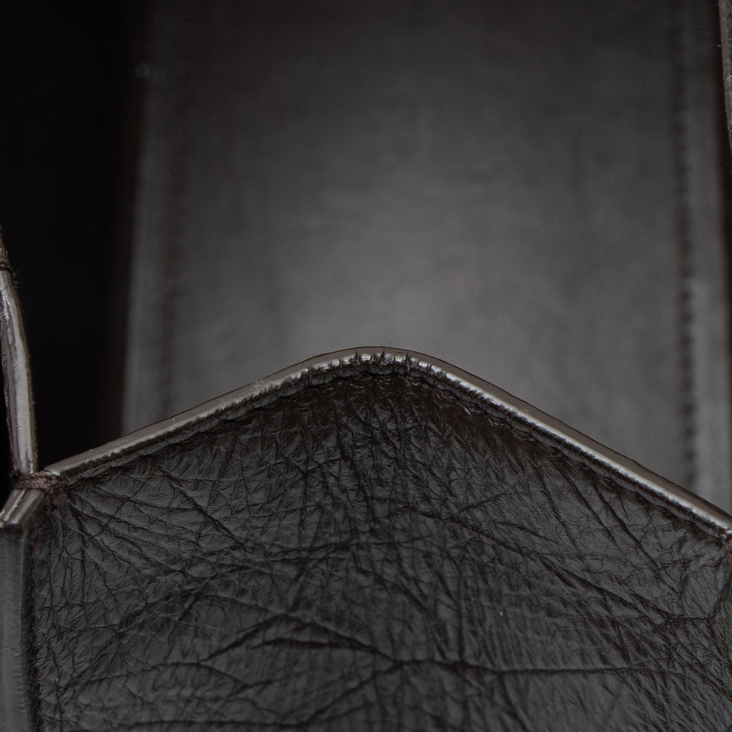 Balenciaga Calfskin Crush Medium Shoulder Bag