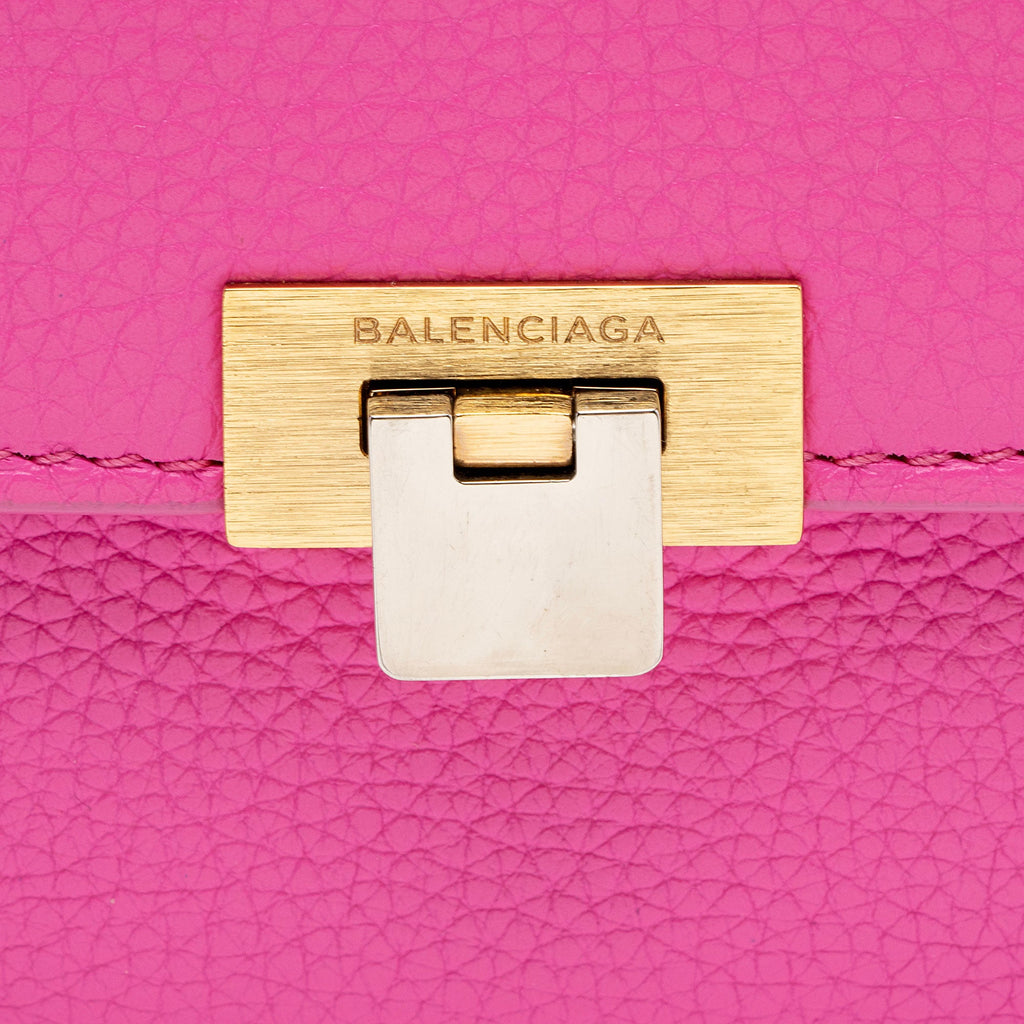 Balenciaga Calfskin Le Dix Soft Cartable Nano Top Handle
