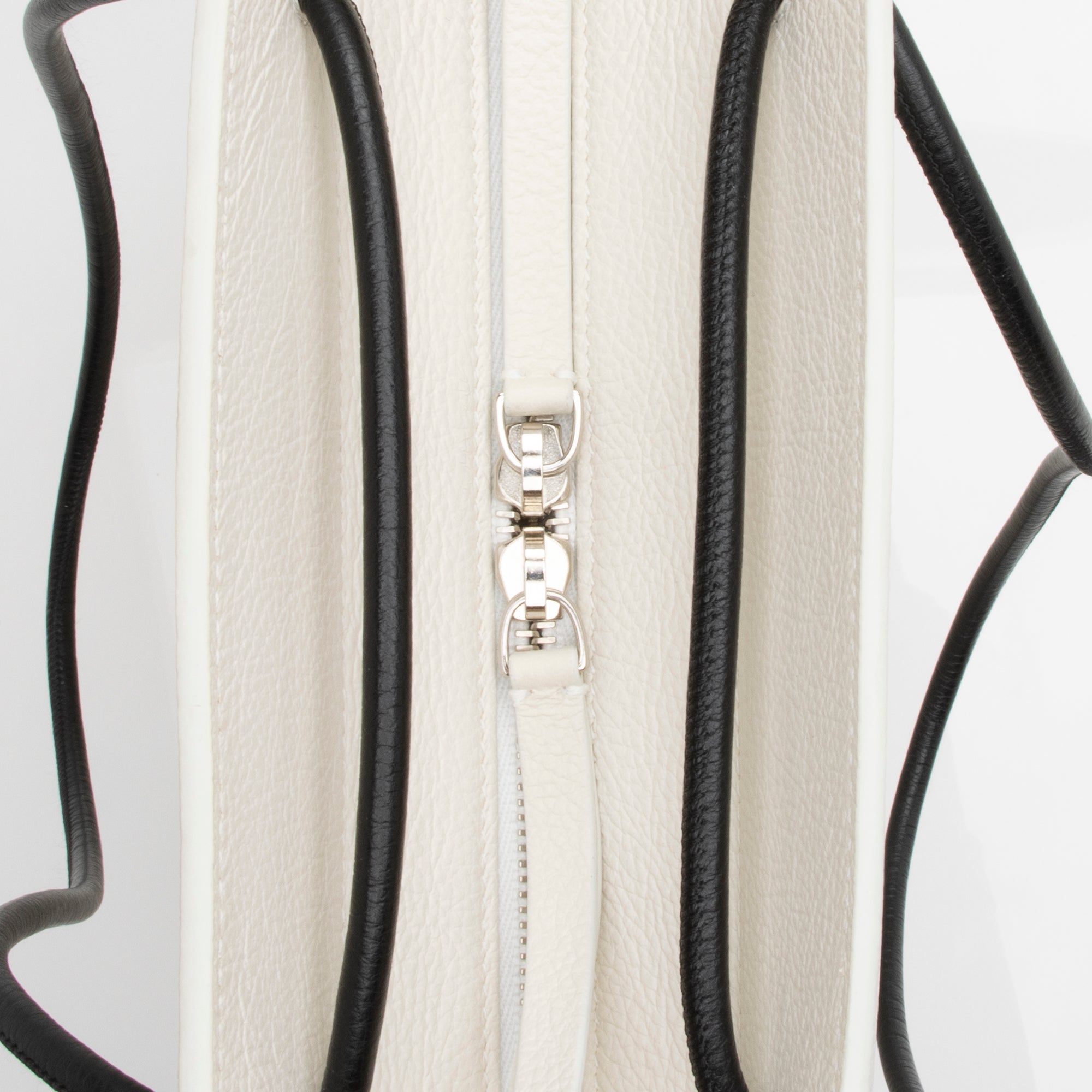 Balenciaga Calfskin Logo Medium N/S Shopper Tote (SHF-23791)