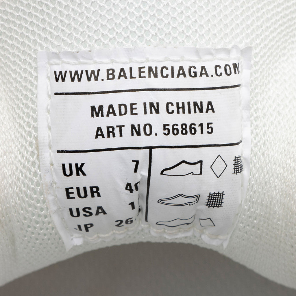 Balenciaga Calfskin Mesh Track 2 Sneakers - Size 10 / 40