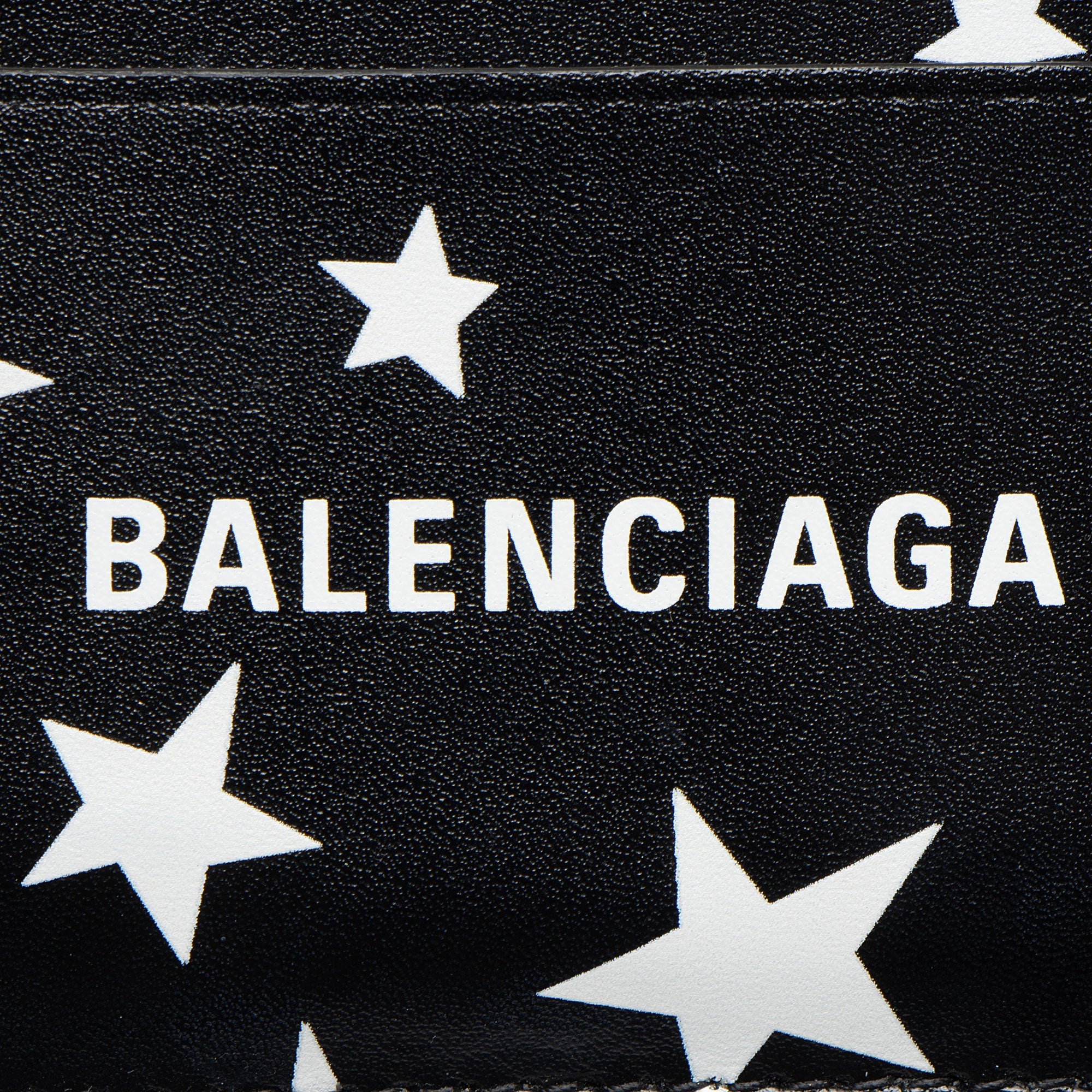 Balenciaga Calfskin Star Card Holder