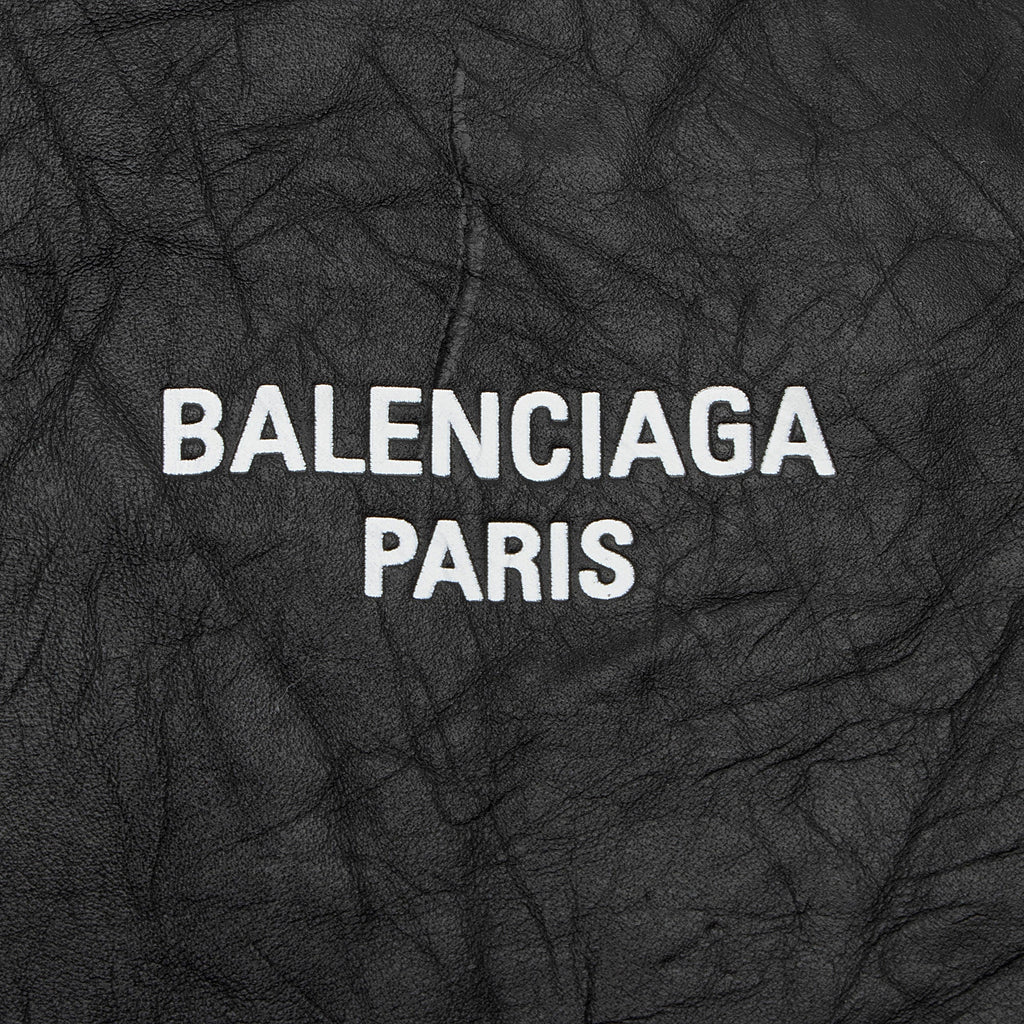 Balenciaga Crushed Calfskin Crush Medium Chain Shoulder Bag