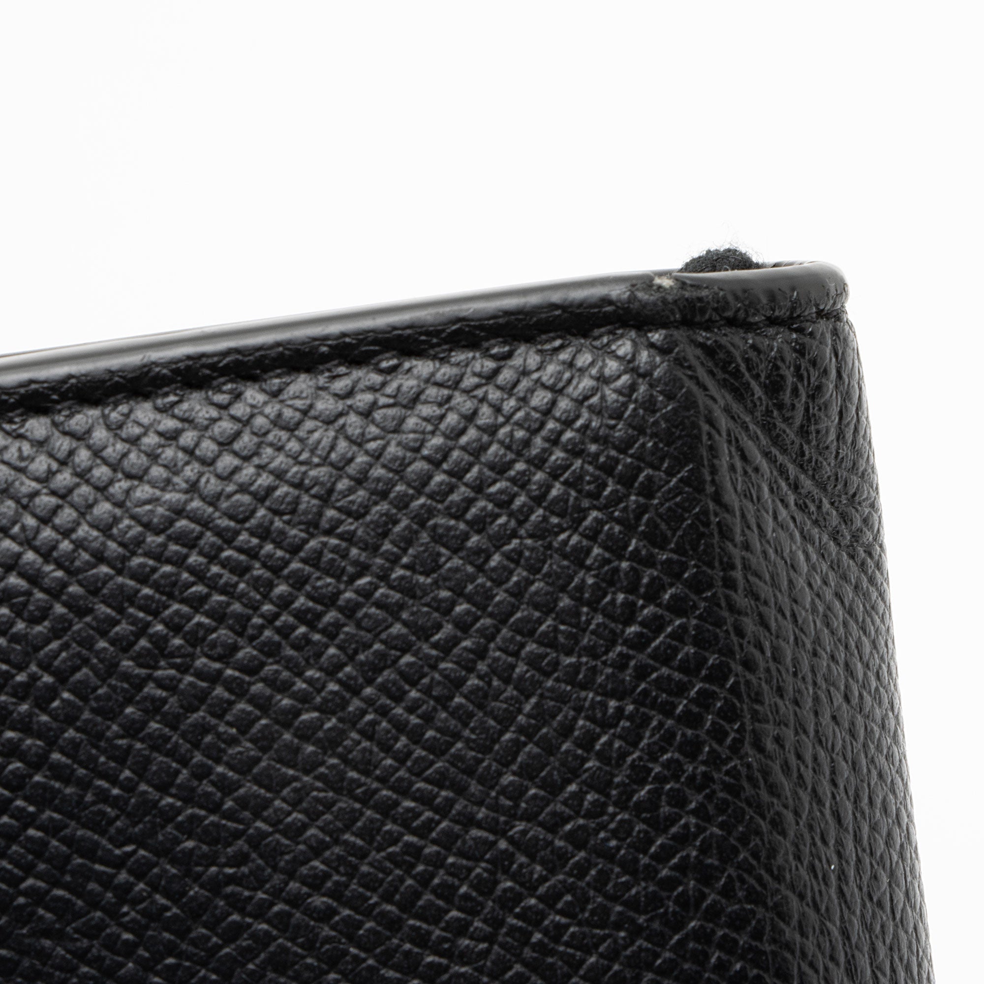 Balenciaga Grained Calfskin BB Thin Cash Wallet