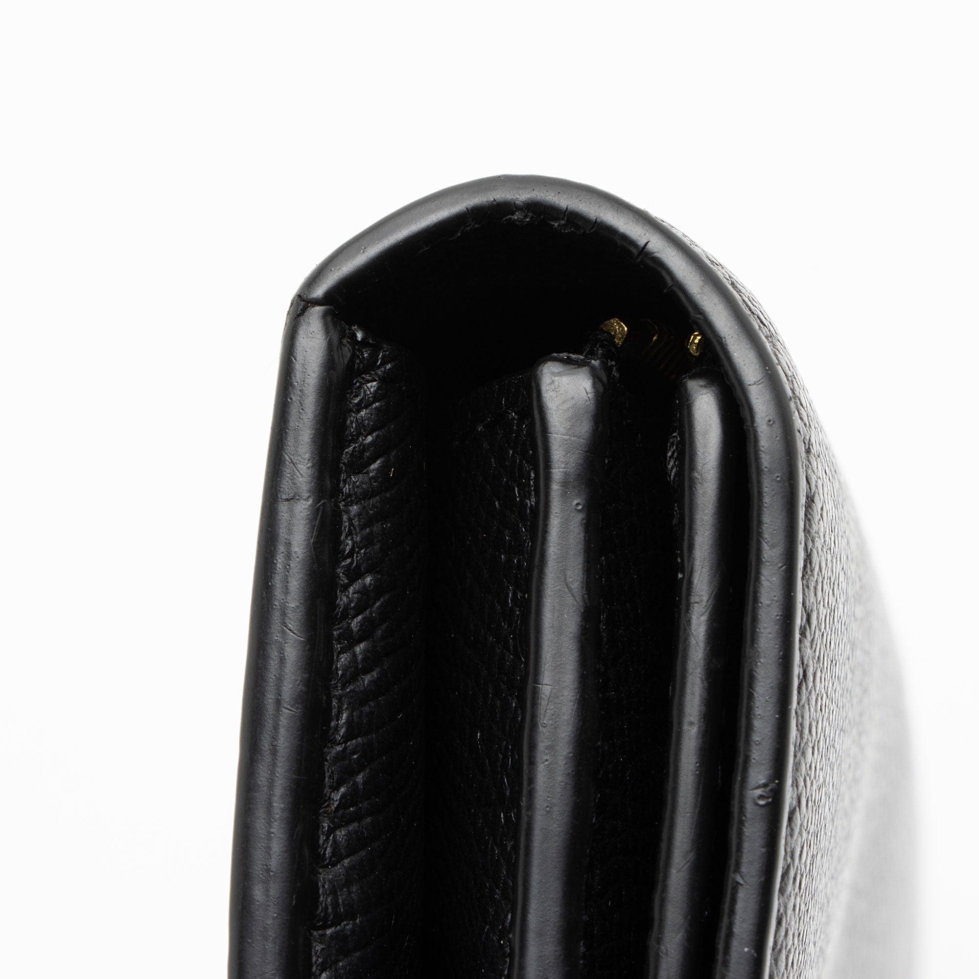 Balenciaga Grained Calfskin BB Thin Cash Wallet
