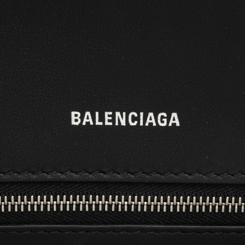 Balenciaga Grained Calfskin Hourglass Small Top Handle