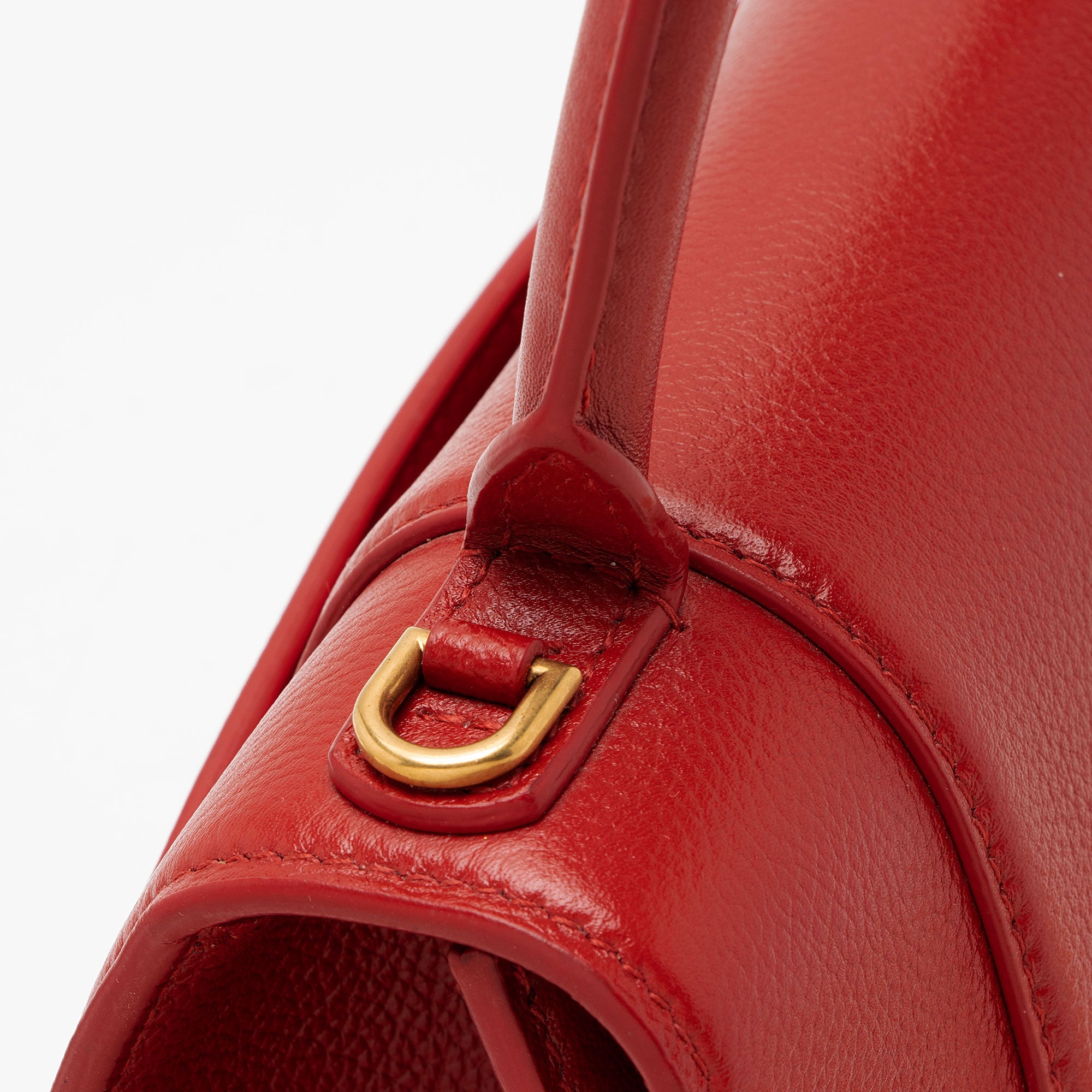 Balenciaga Grained Calfskin Hourglass Small Top Handle