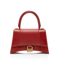 Balenciaga Grained Calfskin Hourglass Small Top Handle