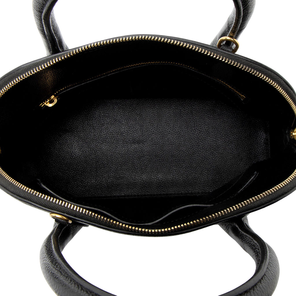 Balenciaga Grained Calfskin Ville Small Top Handle