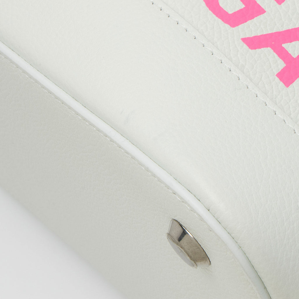 Balenciaga Grained Calfskin Ville Small Top Handle