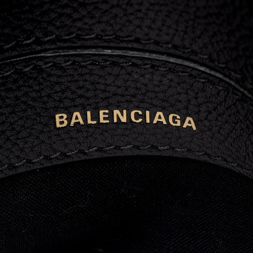 Balenciaga Grained Calfskin Ville XXS Top Handle Bag
