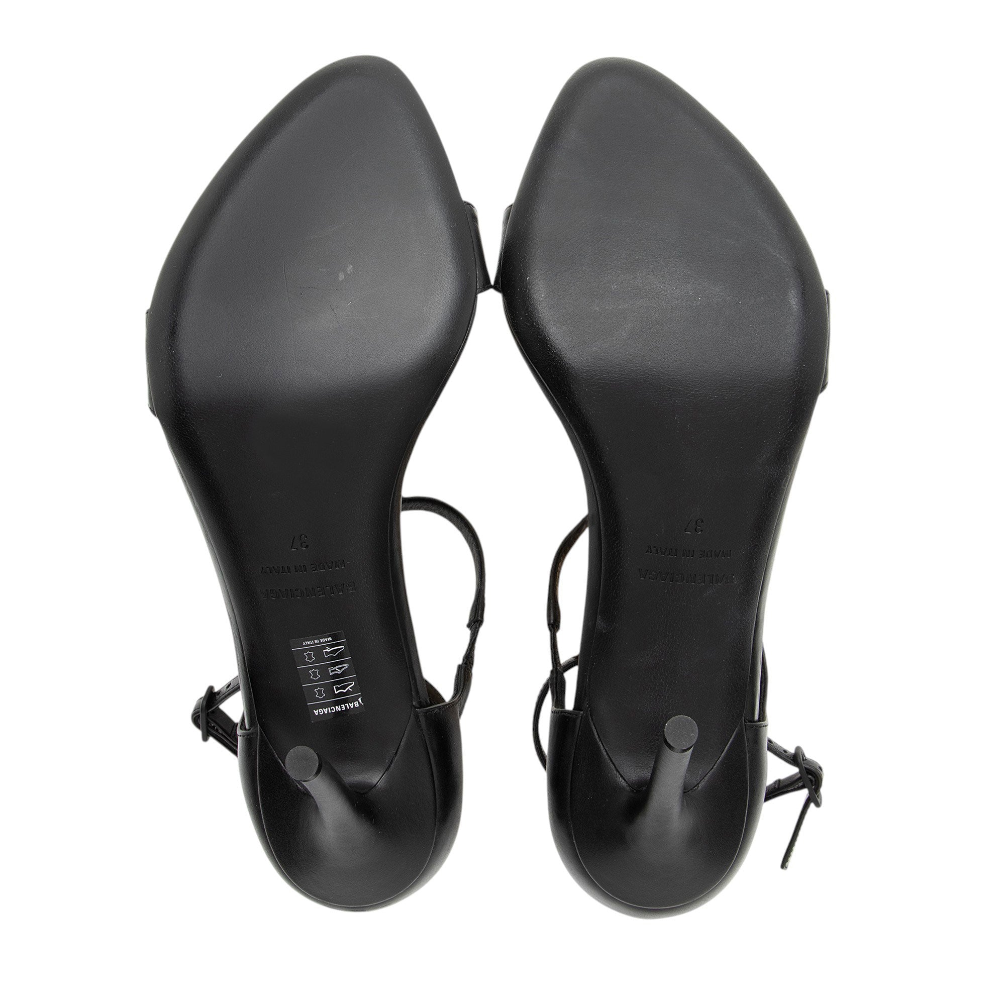 Balenciaga Leather Honey Sandals - Size 7 / 37