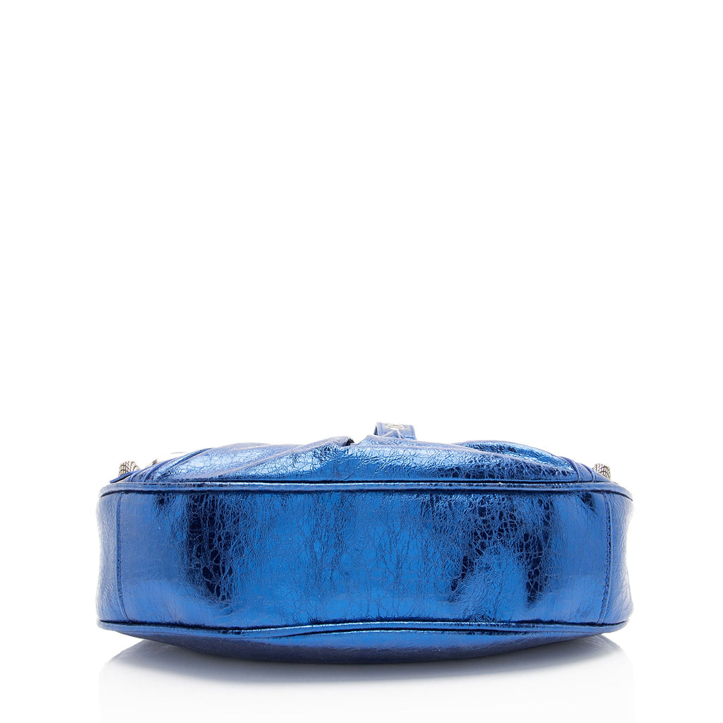 Balenciaga Metallic Arena Lambskin Le Cagole XS Shoulder Bag