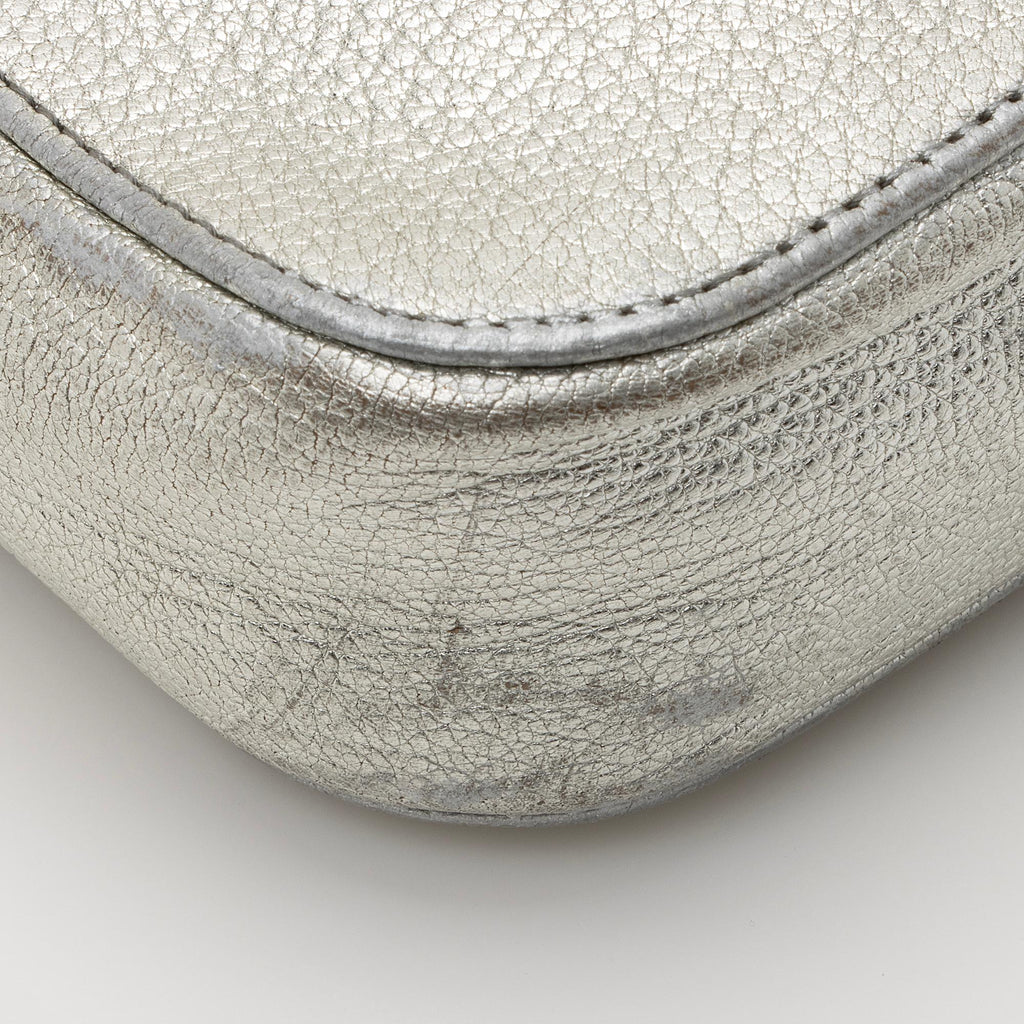Balenciaga Metallic Calfskin Everyday XS Camera Bag (SHF-22474)