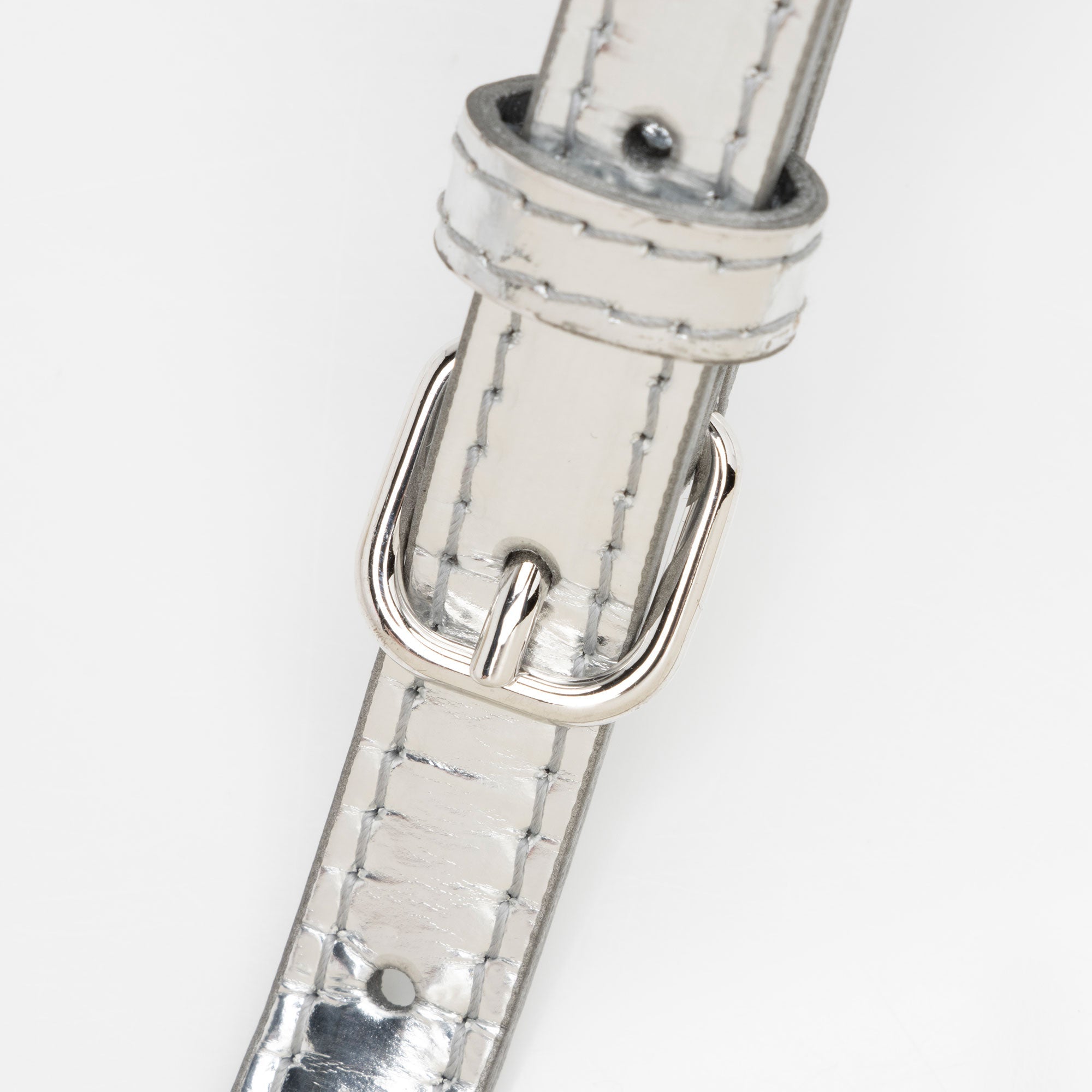 Balenciaga Metallic Calfskin Hourglass XS Top Handle (SHF-jIgLTj)
