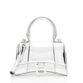 Balenciaga Metallic Calfskin Hourglass XS Top Handle