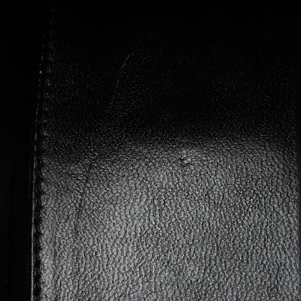 Balenciaga Metallic Croc Embossed Calfskin Hourglass XS Top Handle