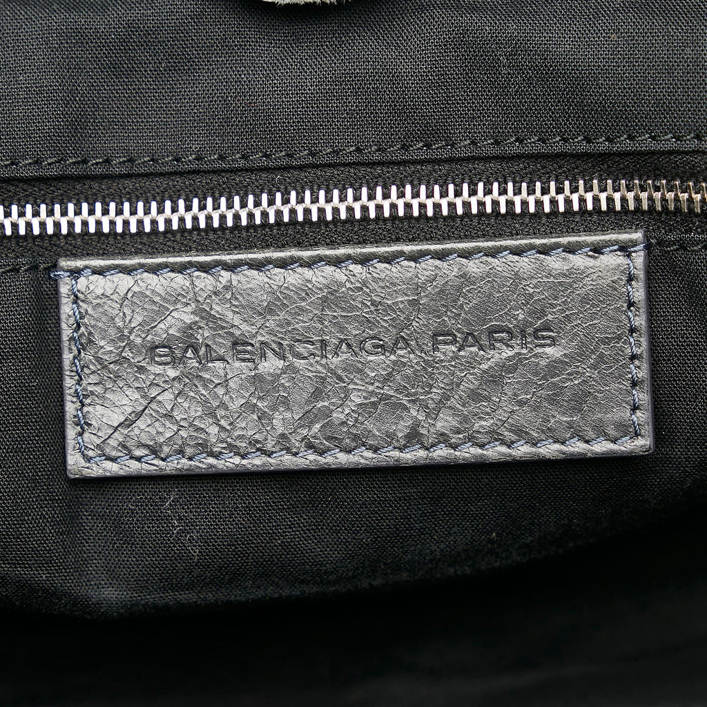 Balenciaga Motocross Hexagon Lambskin Leather Tote Bag (SHG-28781)
