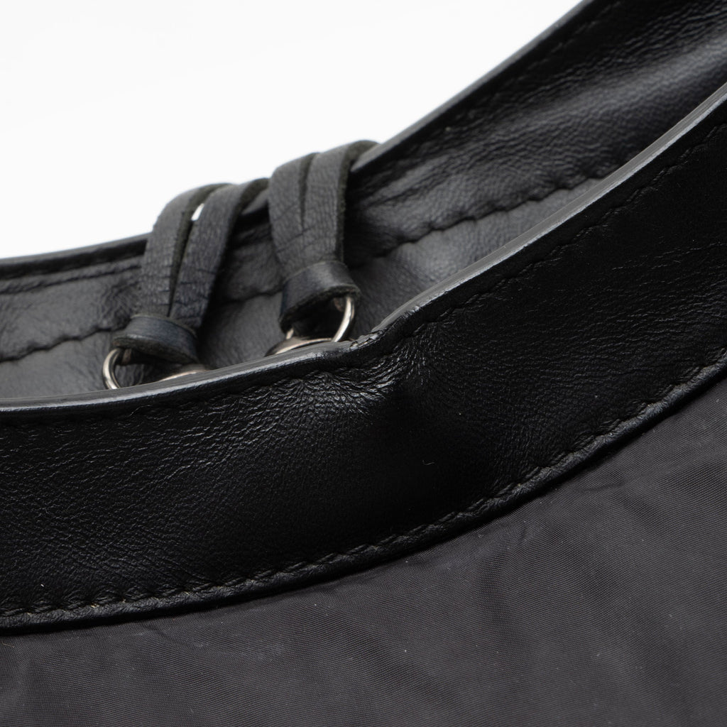 Balenciaga Nylon Agneau Classic City Satchel