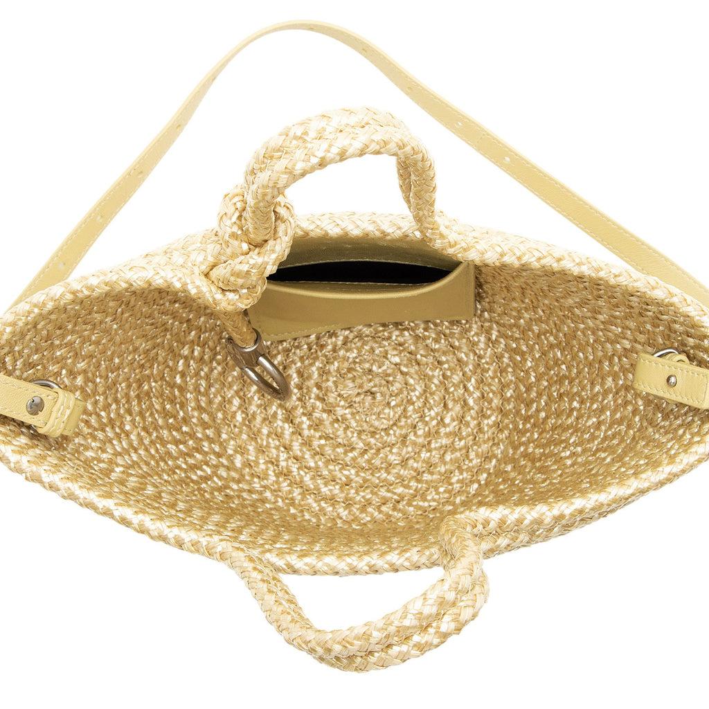 Balenciaga Nylon Ibiza Basket Small Tote