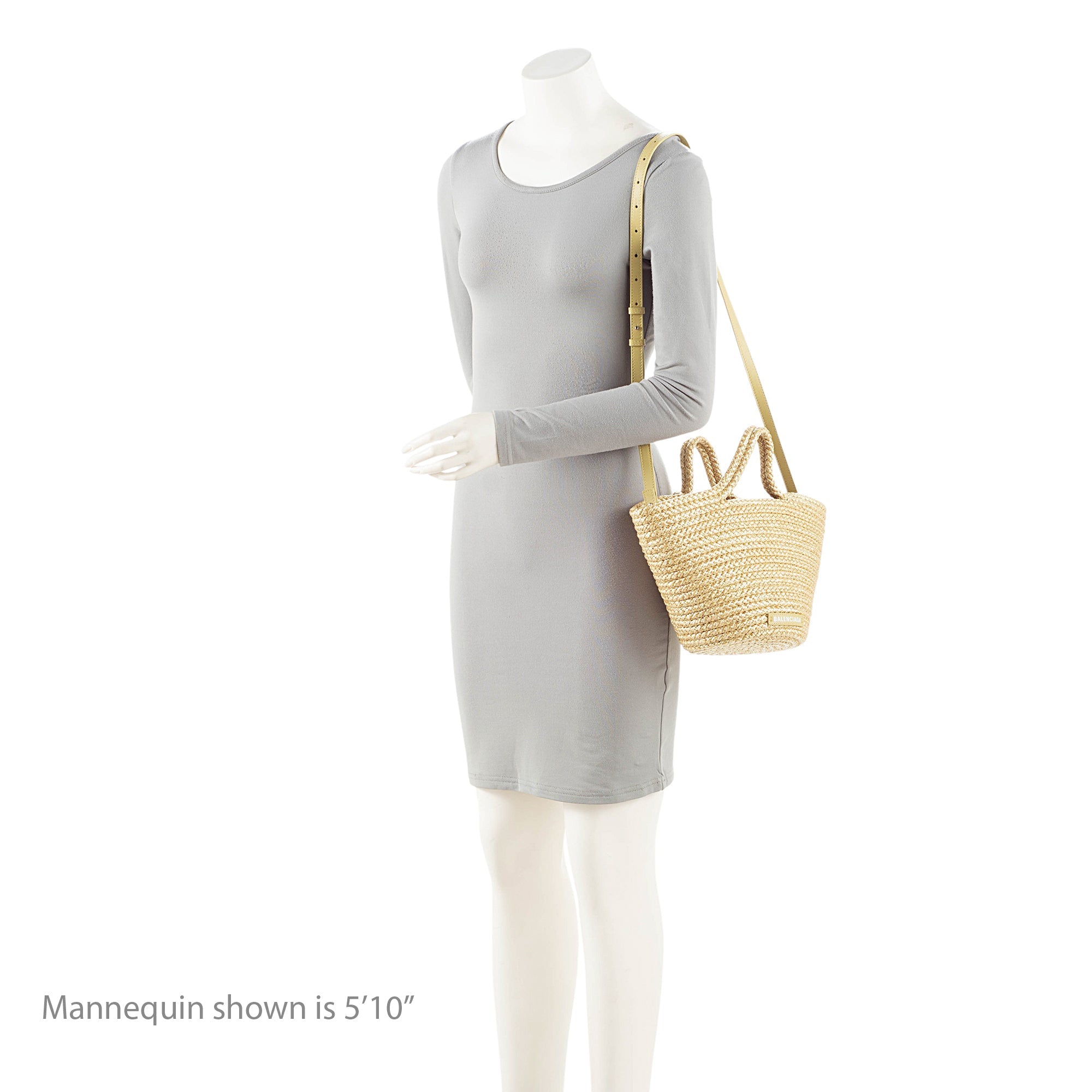 Balenciaga Nylon Ibiza Basket Small Tote