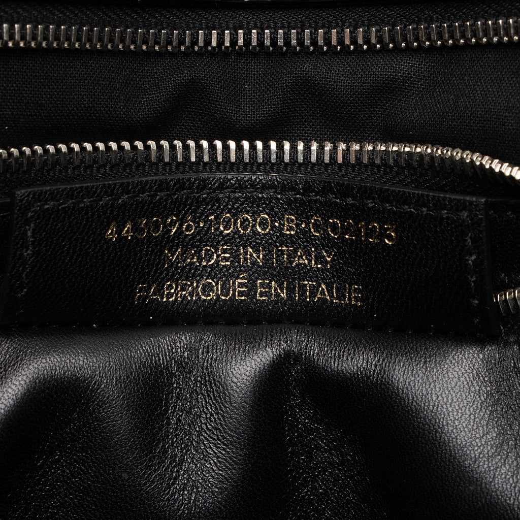 Balenciaga Patent Leather Bazar Small Shopper Tote