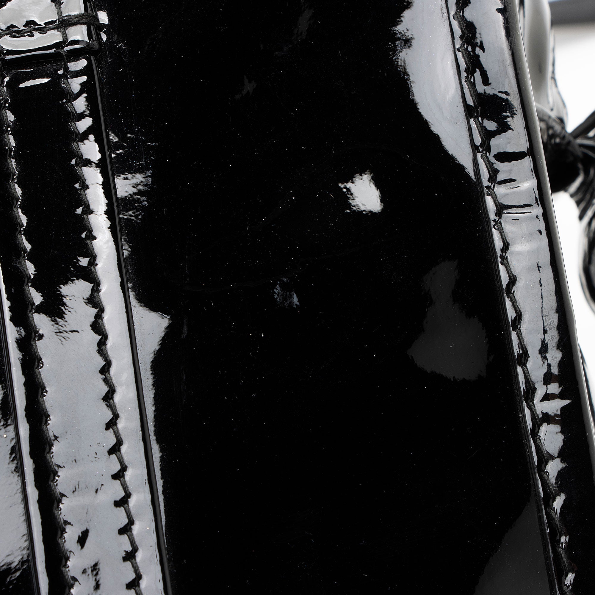 Balenciaga Patent Leather Bazar Small Shopper Tote