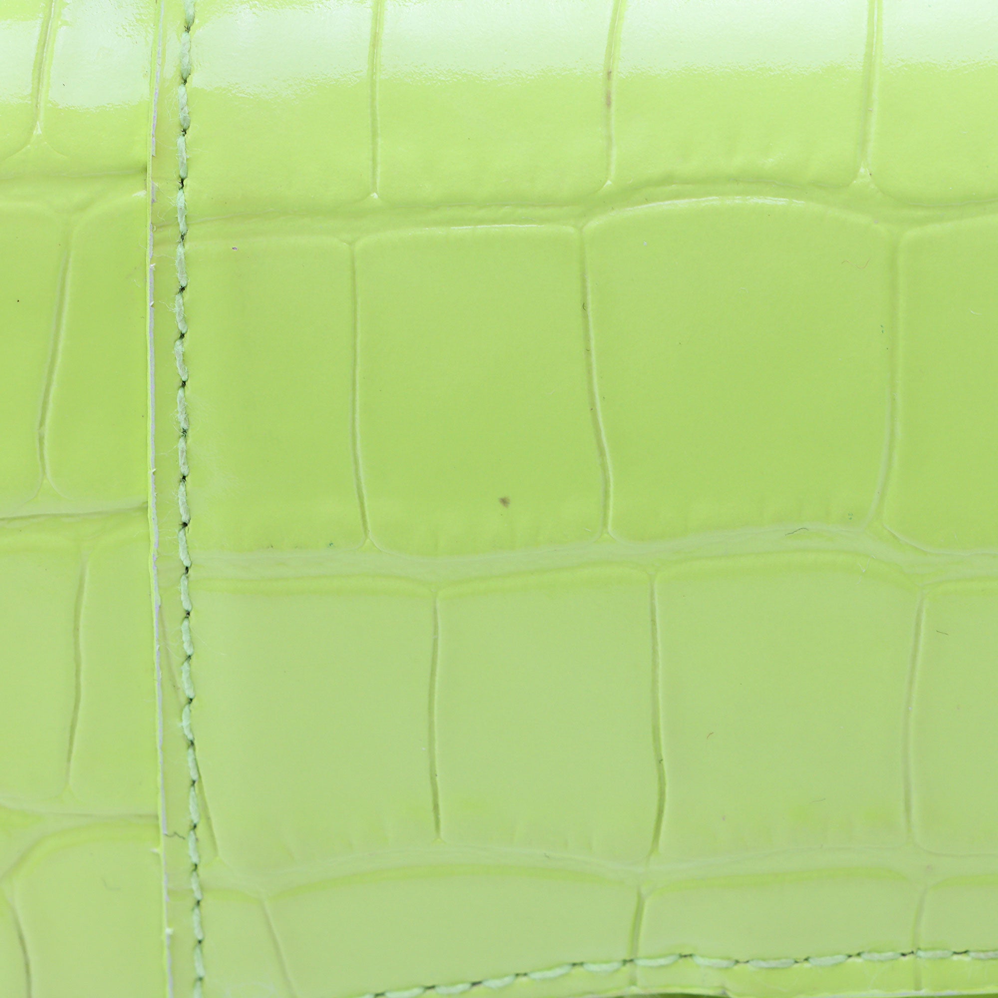 Balenciaga Shiny Croc Embossed Calfskin Hourglass XS Top Handle (SHF-vSVXrb)