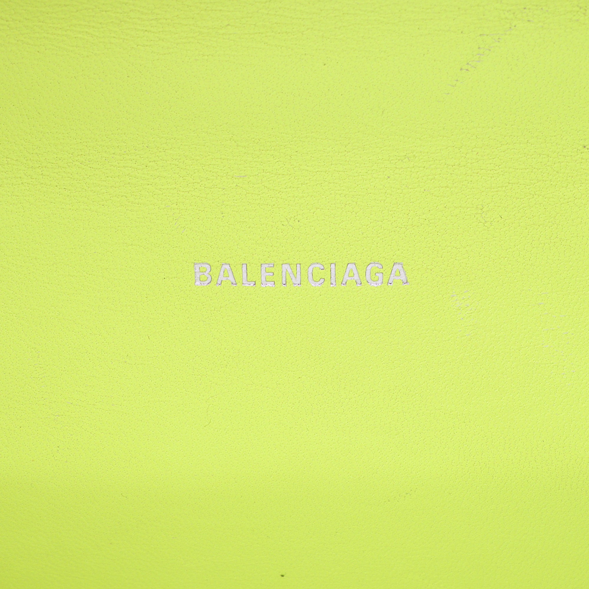Balenciaga Shiny Croc Embossed Calfskin Hourglass XS Top Handle (SHF-vSVXrb)