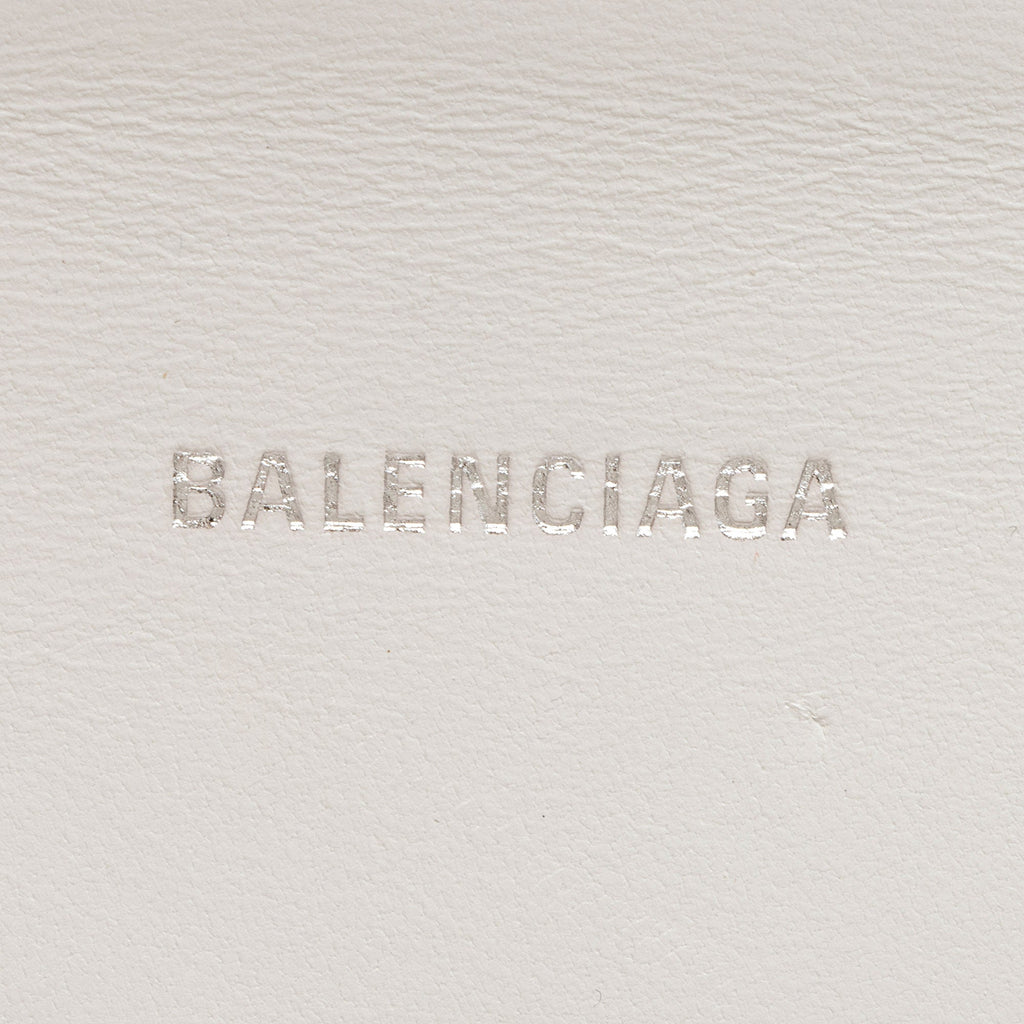Balenciaga Shiny Croc Embossed Calfskin Hourglass XS Top Handle (SHF-phP4Bs)