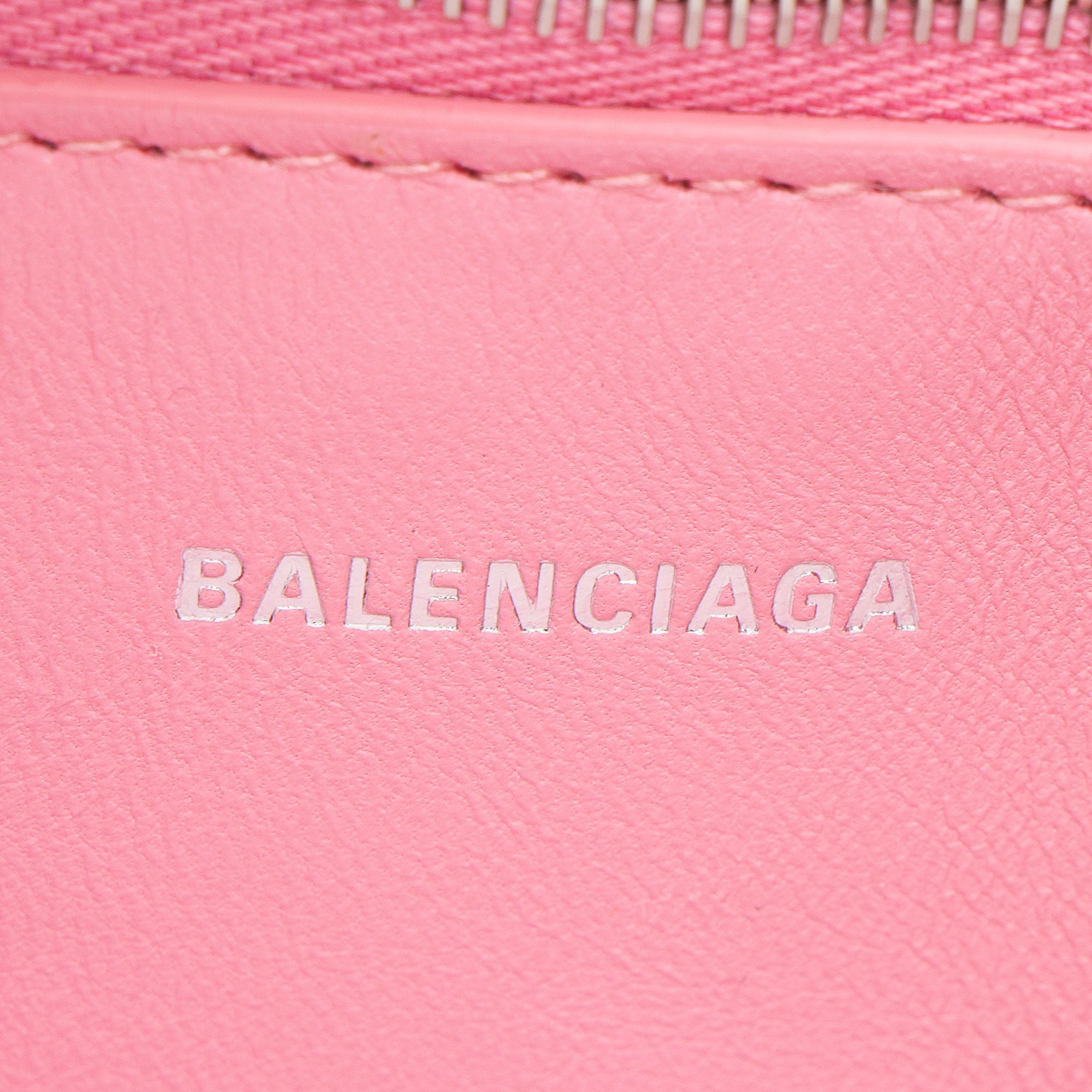 Balenciaga Shiny Croc Embossed Calfskin XX Small Shoulder Bag