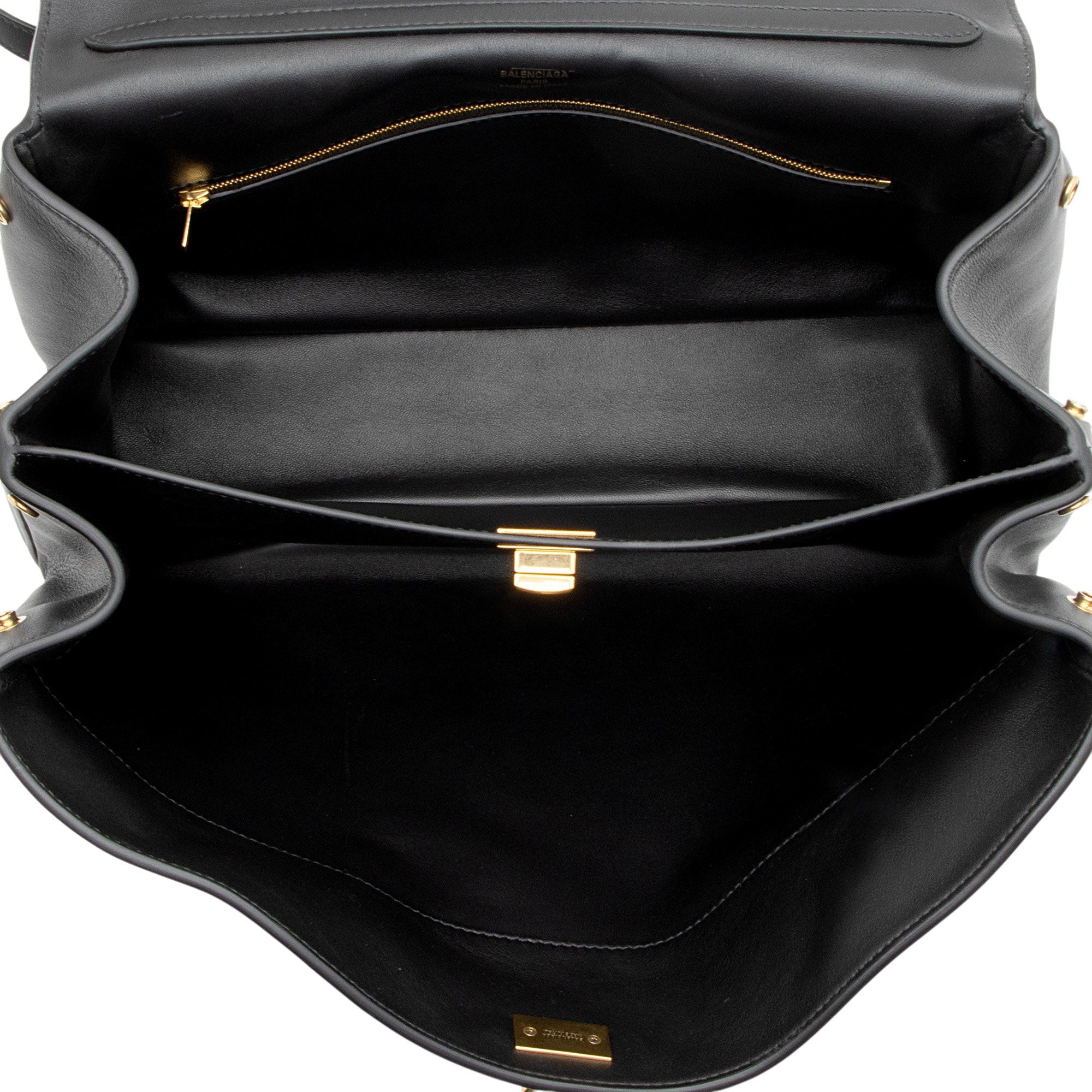 Balenciaga Smooth Calfskin Rodeo Medium Satchel