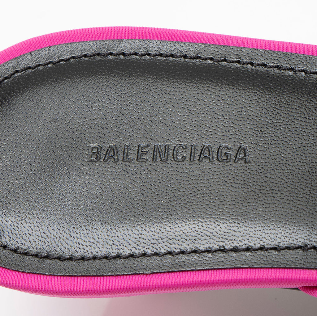 Balenciaga Spandex Bow Knife Mule Pumps - Size 10 / 40