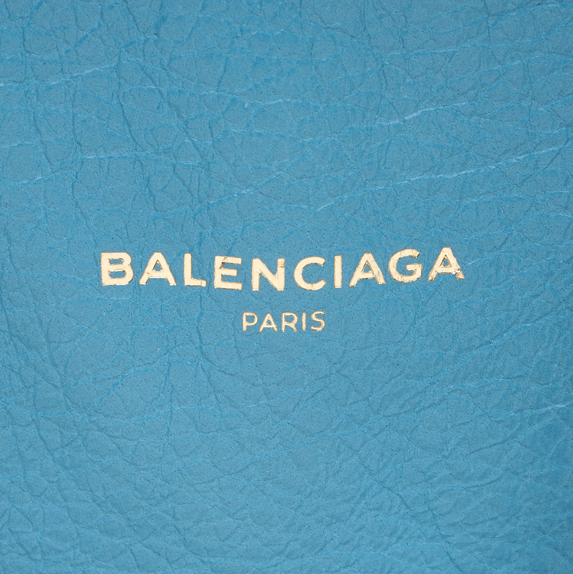 Balenciaga Striped Veau Arena Bazar Small Shopper Tote