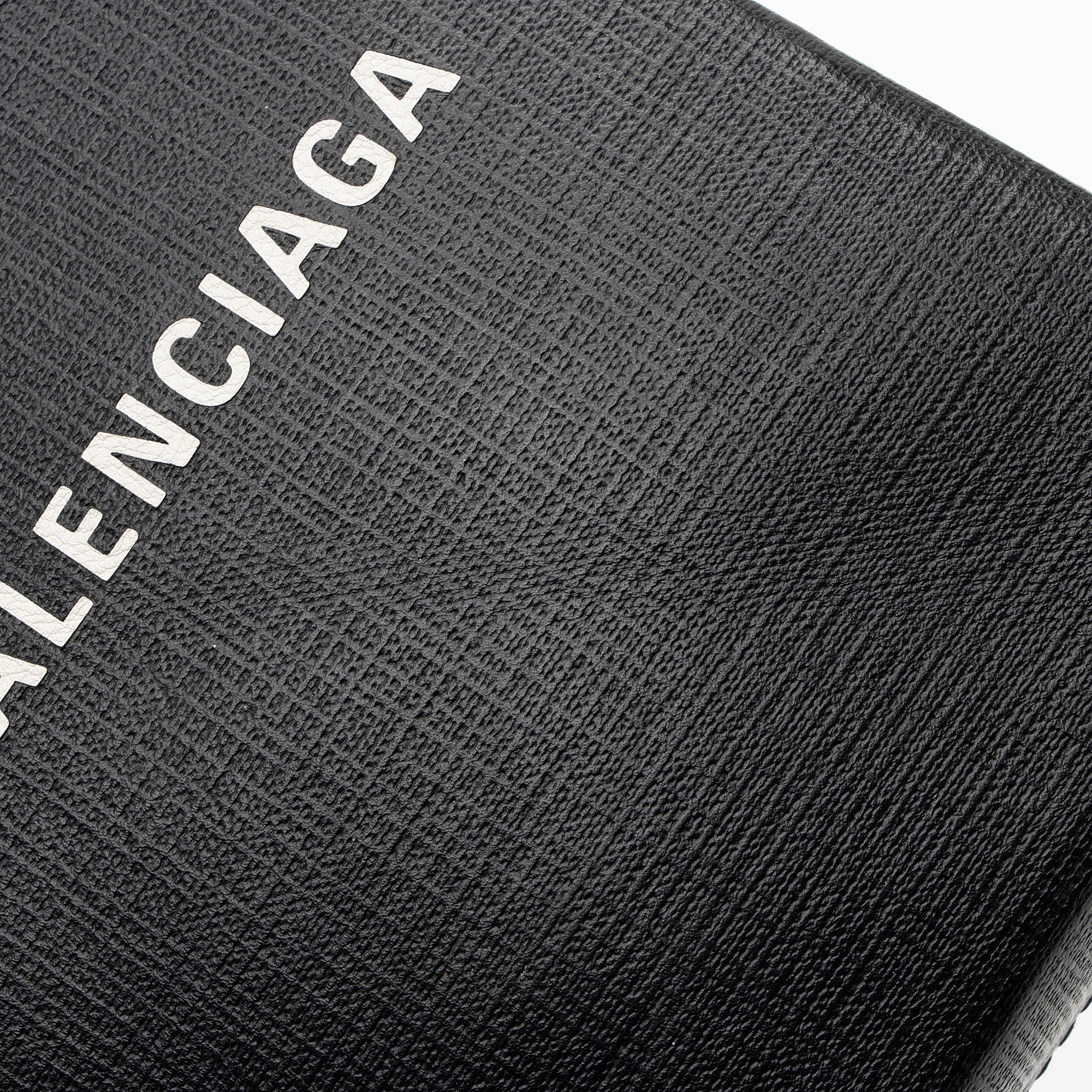 Balenciaga Textured Calfskin Phone Holder Crossbody