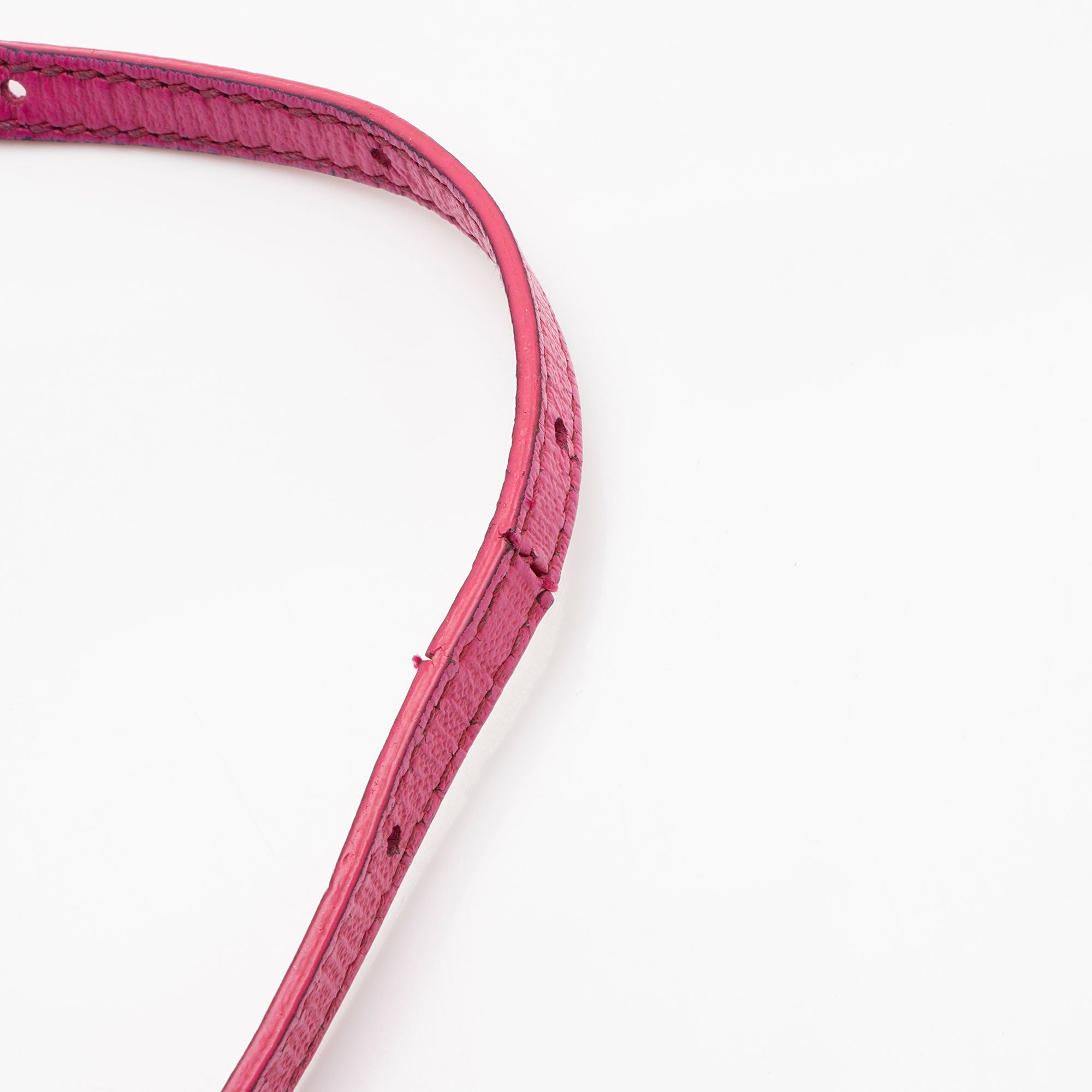 Balenciaga Textured Calfskin Phone Holder Crossbody