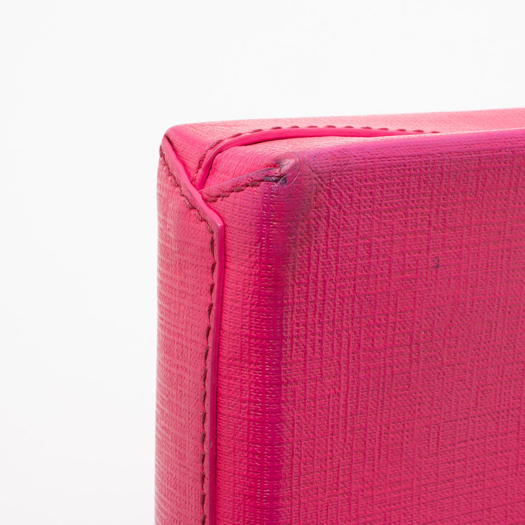 Balenciaga Textured Calfskin Phone Holder Crossbody