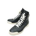 Balmain Black Ankle High Sneaker Boot 40