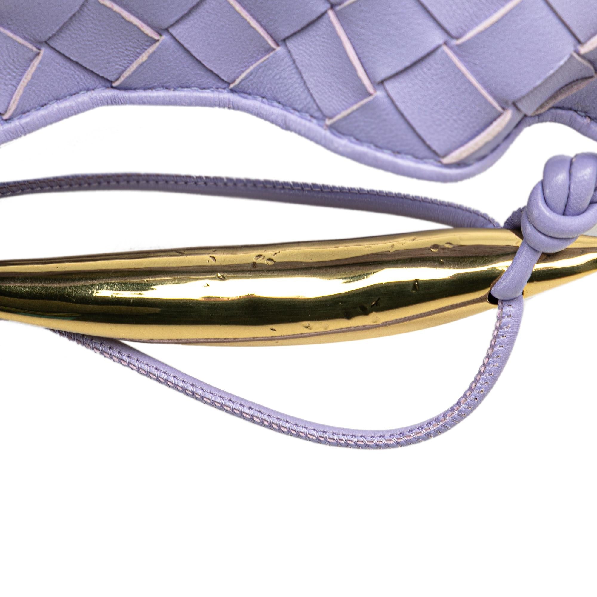 Bottega Veneta Baby Lambskin Intrecciato Sardine Bag