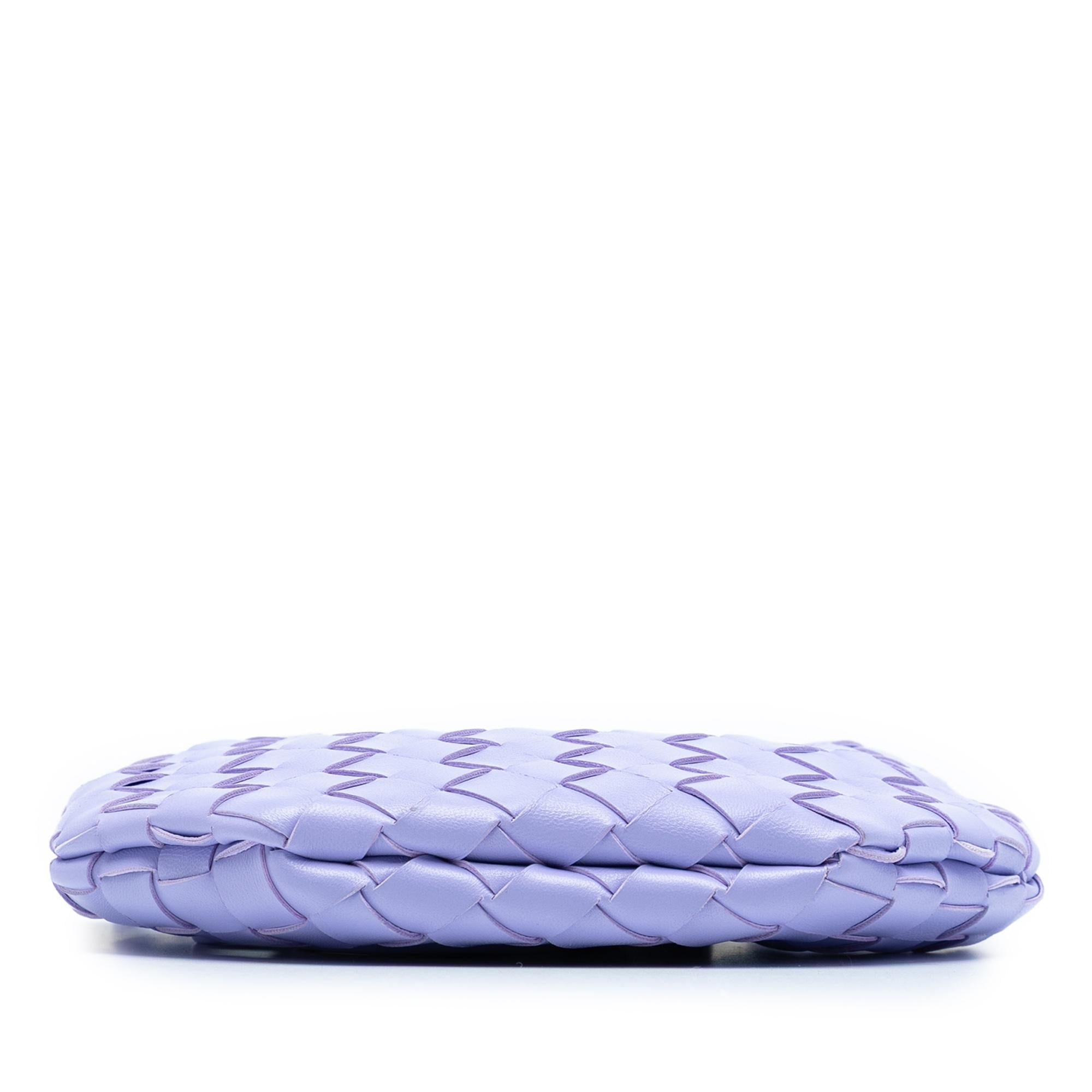 Bottega Veneta Baby Lambskin Intrecciato Sardine Bag