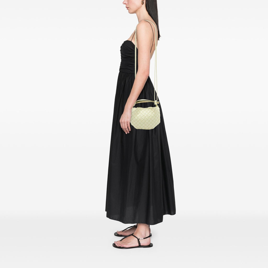 Bottega Veneta Baby Lambskin Intrecciato Sardine Bag