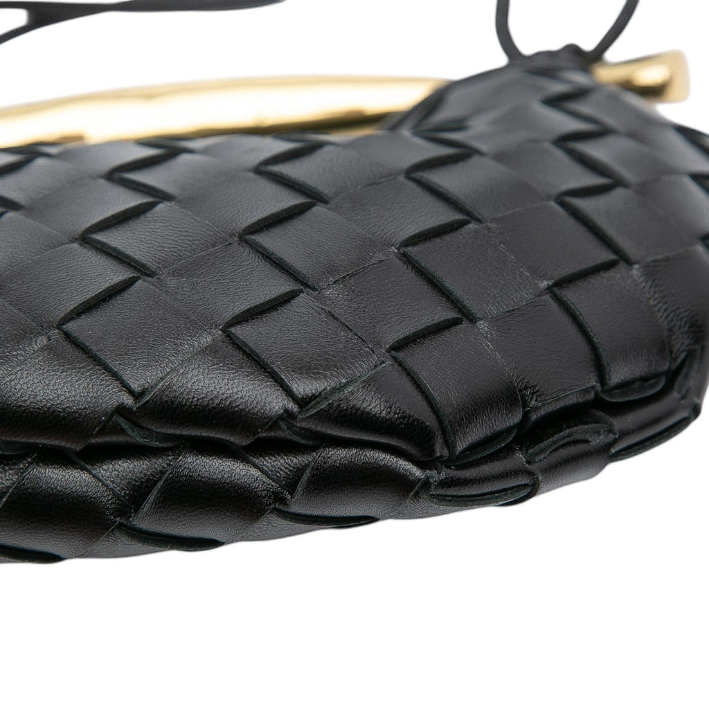 Bottega Veneta Baby Lambskin Intrecciato Sardine