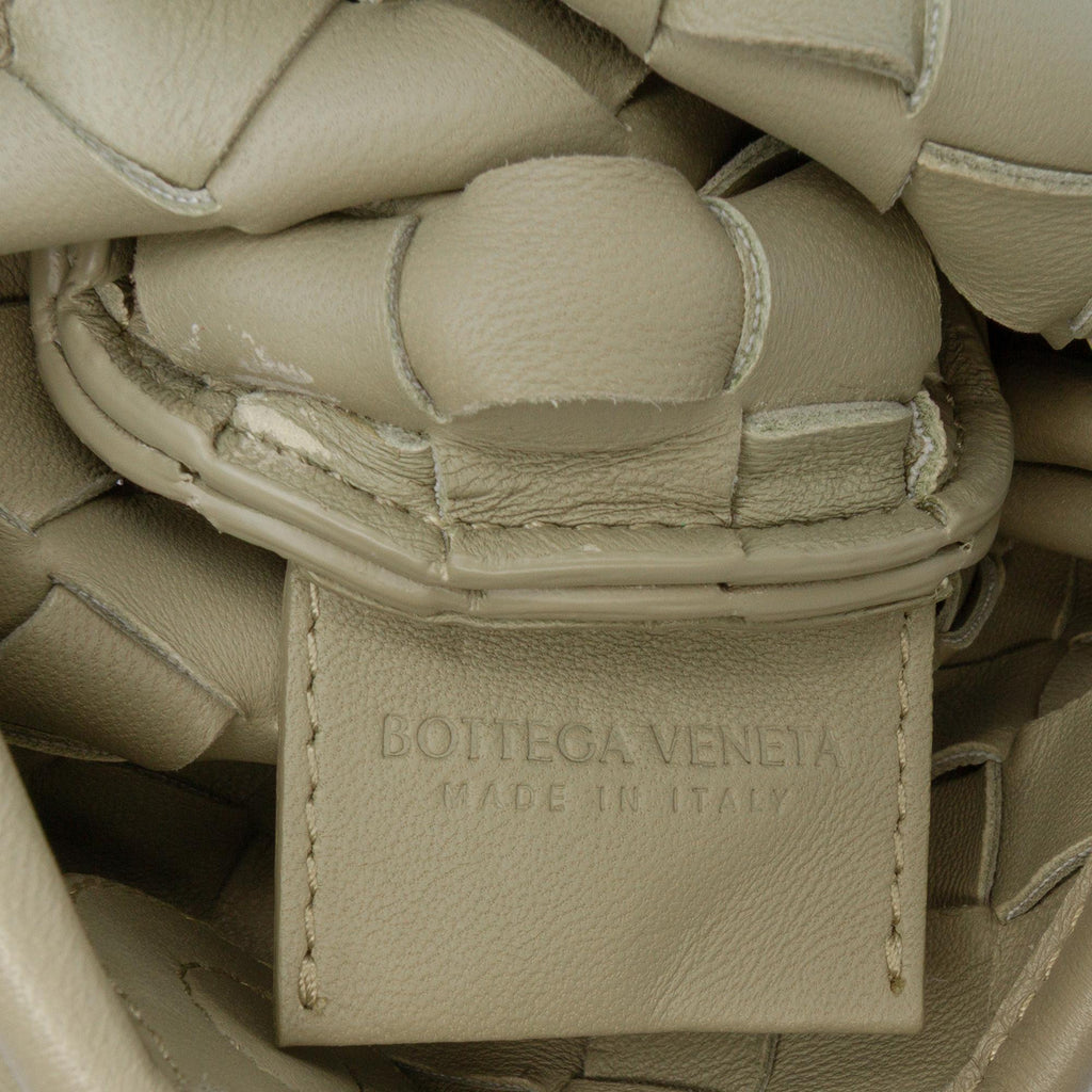 Bottega Veneta Baby Lambskin Intrecciato Sardine