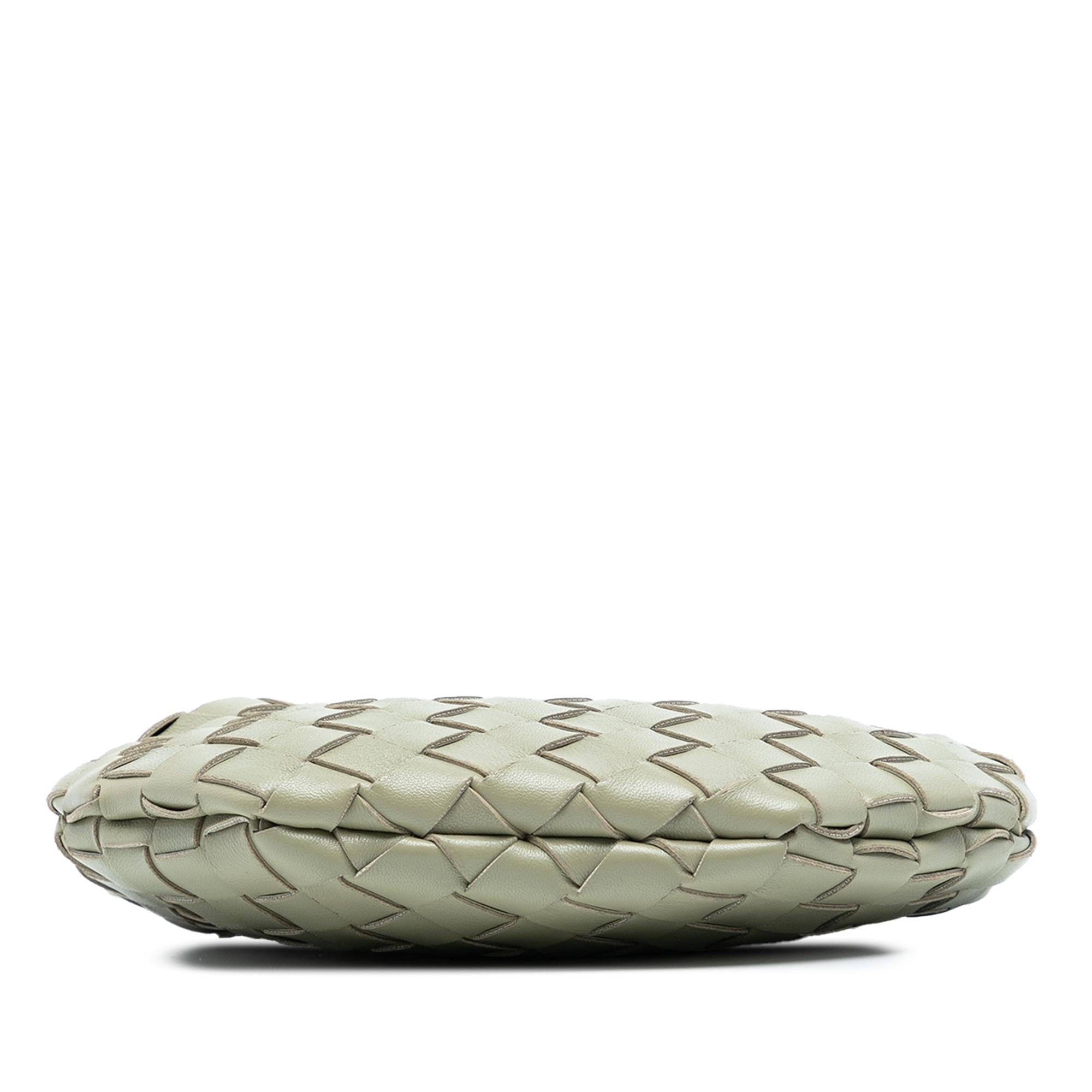 Bottega Veneta Baby Lambskin Intrecciato Sardine