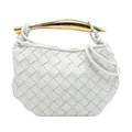 Bottega Veneta Baby Lambskin Intrecciato Sardine