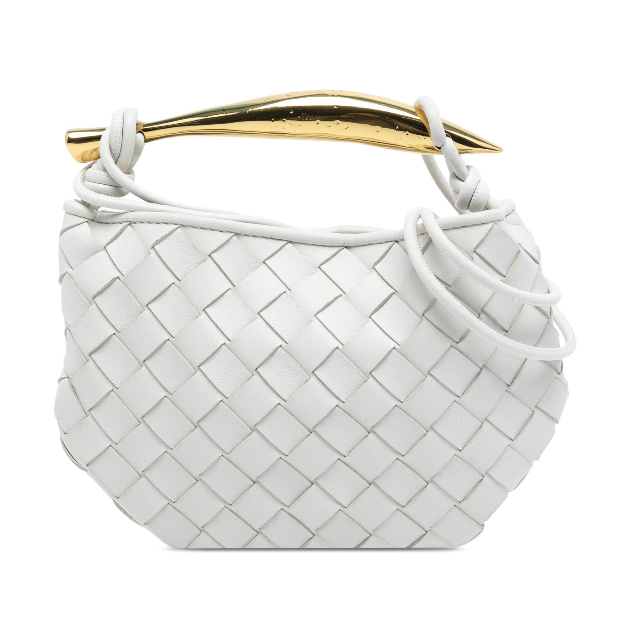 Bottega Veneta Baby Lambskin Intrecciato Sardine