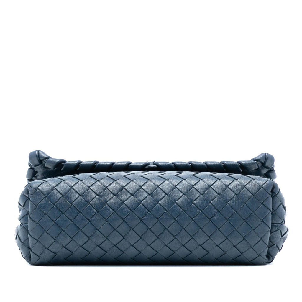 Bottega Veneta Baby Nappa Intrecciato Olimpia Crossbody